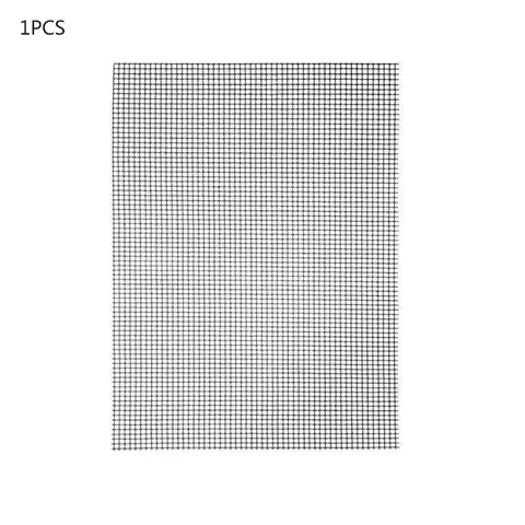 Barbecue Mesh Mat Reusable Heat Resistance BBQ Baking Net Pad Kitchen Cooking Smoker BBQ Mat Liner Accessorie Hot Sale
