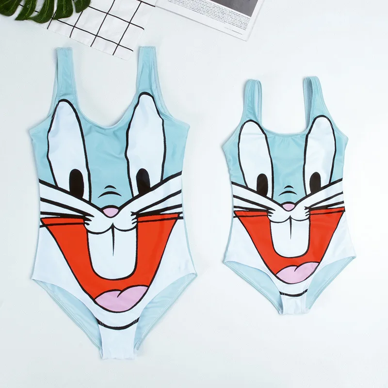 

Cross Border for 2019 New Style Children One-piece Women's Hot Selling Cute Cartoon Printed Bathing Suit Manufacturers Currently