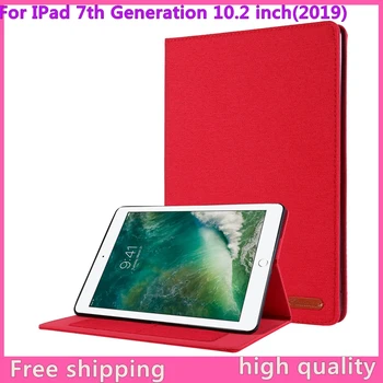 

New Case For IPad 2019 10.2 Case For IPad 7th Generation Cover Tablet PU Leather Stand Shell