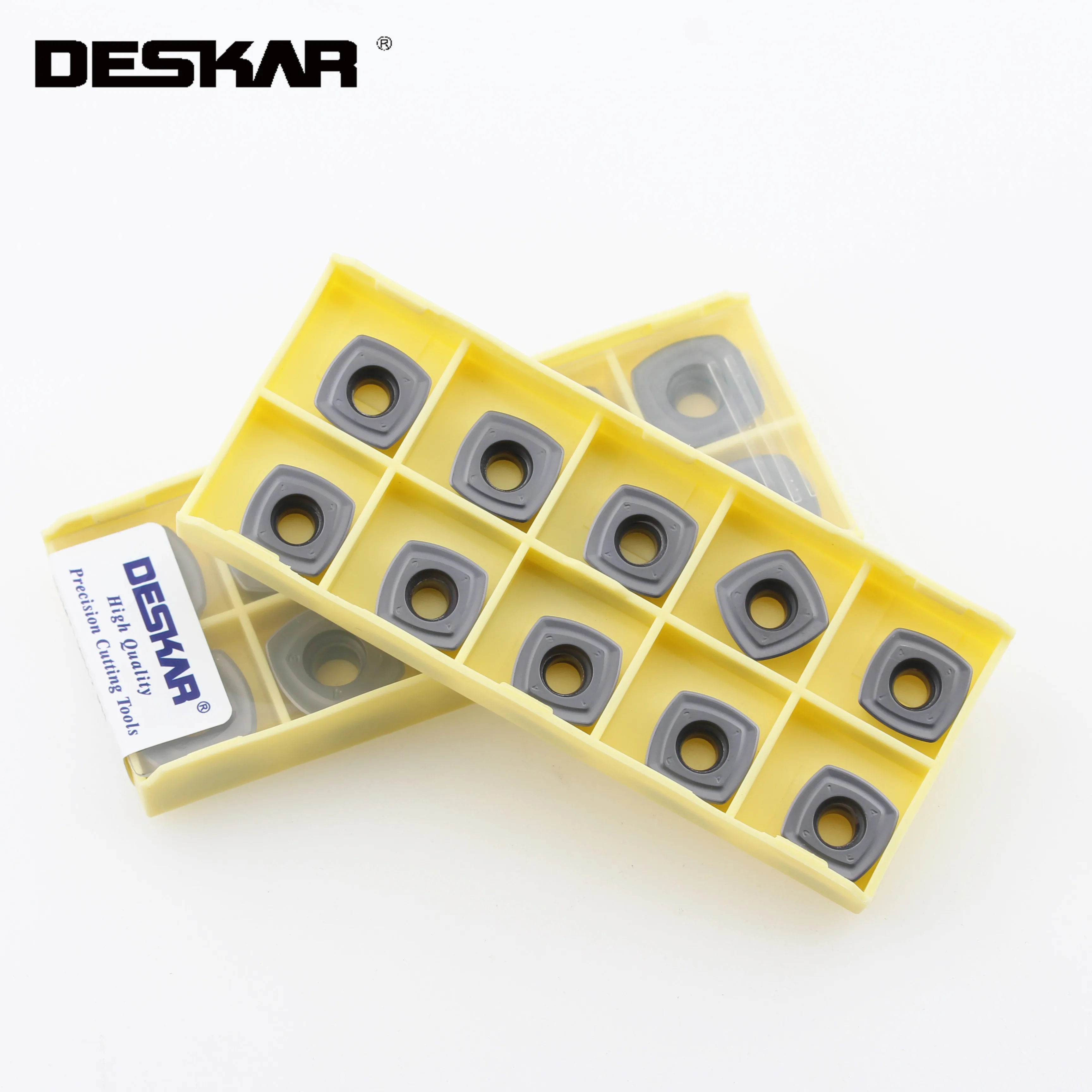 

Фрезерные вставки с ЧПУ DESKAR SDMT120512 PH LF6018, карбидные лезвия, токарный резец, фреза, токарные инструменты для нержавеющей стали