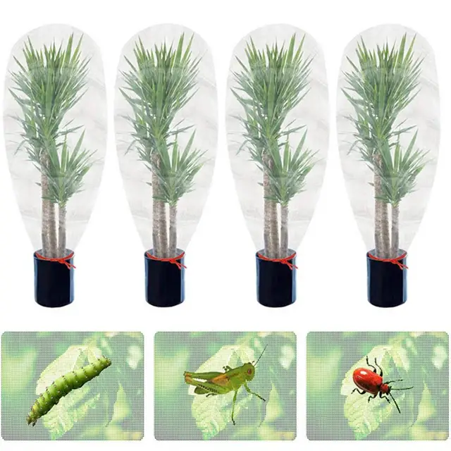 Rovarhálózat Háló Bug Nettó Kerti Gyümölcs Gát Takaró Táska Zöldségfák Kártevőirtó Növényvédő Fedél Szerszám - Image 6