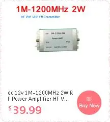 20 МГц до 512 МГц 5 Вт широкополосный RF линейный усилитель мощности 72 МГц 315 МГц 433 МГц fm-радиопередатчик UV walkie-talkie HAM remote
