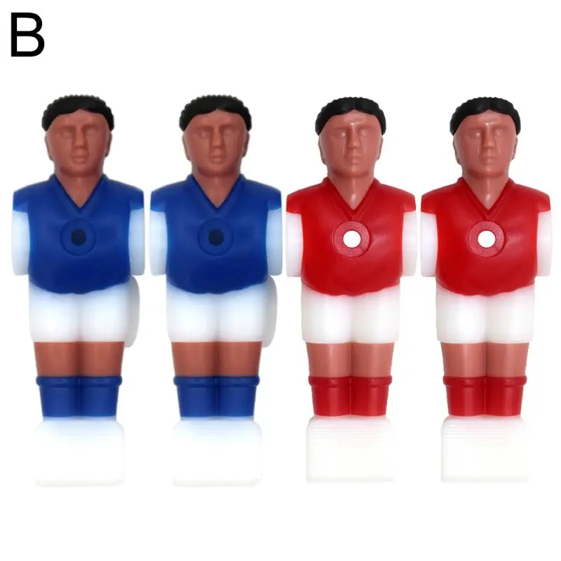 4pcs Foosball Men Replacement Soccer Table Player Football Machine Accessories XXUF
