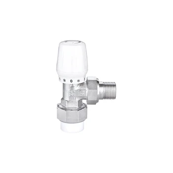 

1/2'' PPR Automatic Thermostatic Radiator Valve Angle Floor Heating Special Valve Thermostat Temperature Control Valve DN15DN20