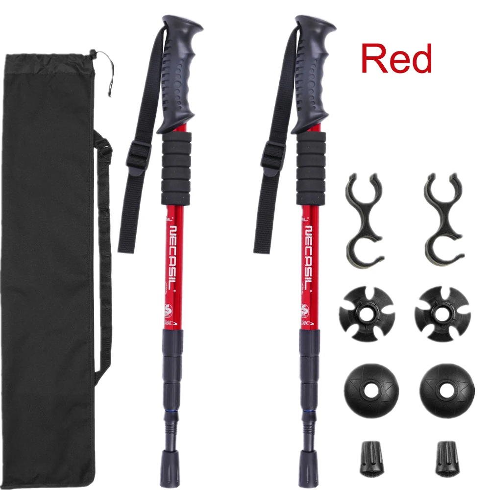 Set of Two Lightweight Aluminum Trekking Poles