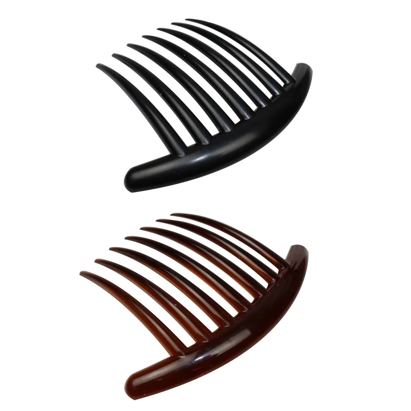 

Hair Combs Hair Side Combs 7 Teeth Hair Bun Combs French Twist Comb Hair Clip Comb Non Slip Prom Combs Hair Accessories