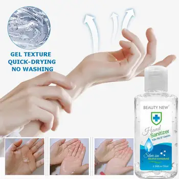 

70ml Antivirus Hand Gel Sanitizer Hand Cleaning Disinfectant Portable Non-Rinse Instant Hand Washing Soap For Household Outdoor
