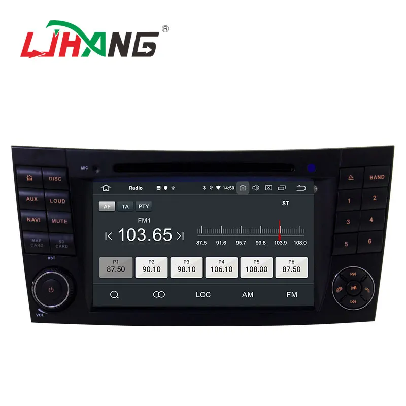 LJHANG 2 Din Android 10 Автомобильный мультимедийный плеер для Mercedes Benz E Class W211 E300 CLK W209 CLS W219