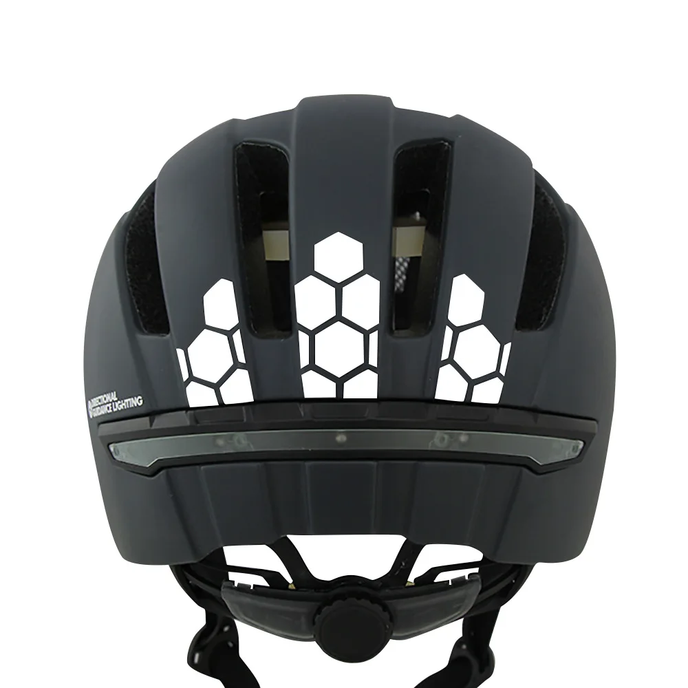 Велосипедный шлем ночник безопасности предупреждающий сигнал свет Универсальный светодиодный дорожный велосипед шлем задний фонарь «умный» шлем поворотник унисекс
