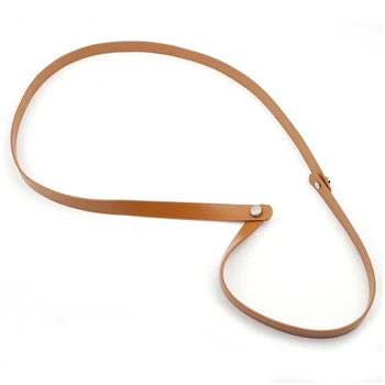 

PU Leather Handbag Shoulder Handle Strap for DIY Bucket Bag Accessories