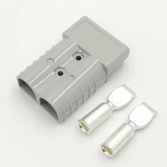 2 stücke 120A 600V Quick Connect Stecker Batterie Anschluss Power Stecker  Winde Verbinden Grau/Rot Für