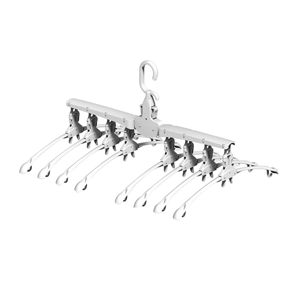 

Multifunctional Hanger Storage Household Plastic Drying Rack Plastic Seamless Magic Dormitory Folding Storage Tools Accessories