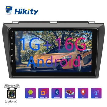 

Hikity Android 8.1 Car Radio 2 din Autoradio Mirror Link Multimedia Player 9 inch GPS Wifi Autoradio For Mazda 3 2004-2009