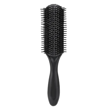 

1Pc Hair Comb Hair Brush Plastic Anti-Static Hairbrush 9 Rows Comb Teeth Hairbrush Salon Scalp Massage Combs Tool
