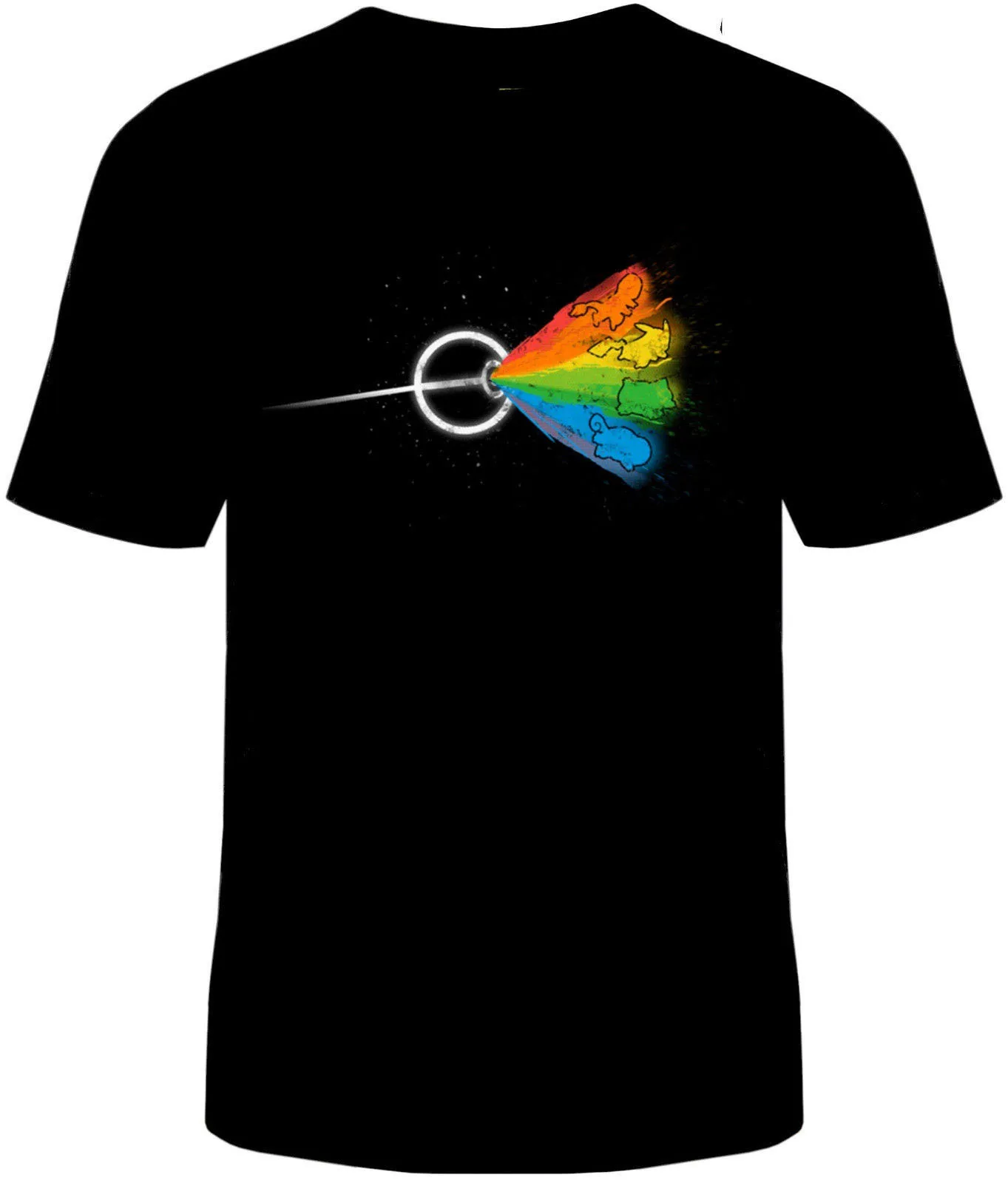 

PIKA T-Shirt pkemon Unisex Adult Funny Sizes Dark Side of Moon New Men Women Unisex Fashion tshirt Free Shipping