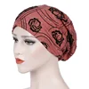 Creative Rose Flower Lace Turban Scarf Caps Summer Autumn Muslim Cap Chemo Beanie Hat Women Hair Accessories Female Head Wrap 1
