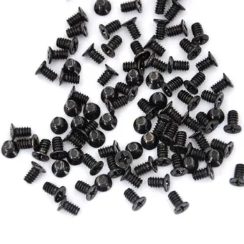 

New 100pcs PC Case 32*6mm Hard Drive HDD Caddy Hot Swap Server Tray Mount Screw Flat Countersunk Phillips head DIY Computer C