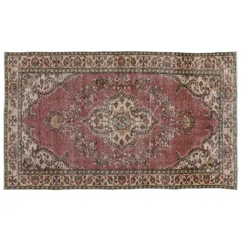 

Handmade Natural Vintage Turkish Area Rug 152x262 Cm-4'12''X8'7''