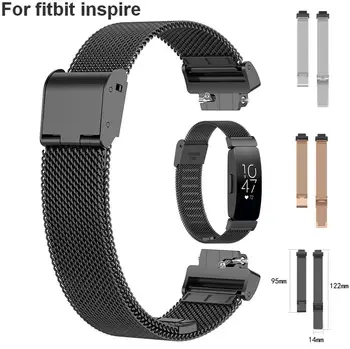 

Top Quality Stainless Steel Strap For Fitbit Inspire Band Watchband Replacement For Fitbit Smart Wrist for Fitbit Inspire Watch
