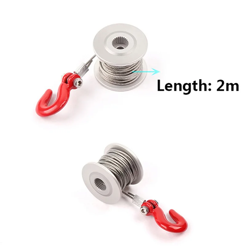 25T engranaje de dirección Servo cabrestante rueda para 1/10 coche trepador control remoto TRX4 RC4WD D90 D110 Axial Scx10 90|Детали и