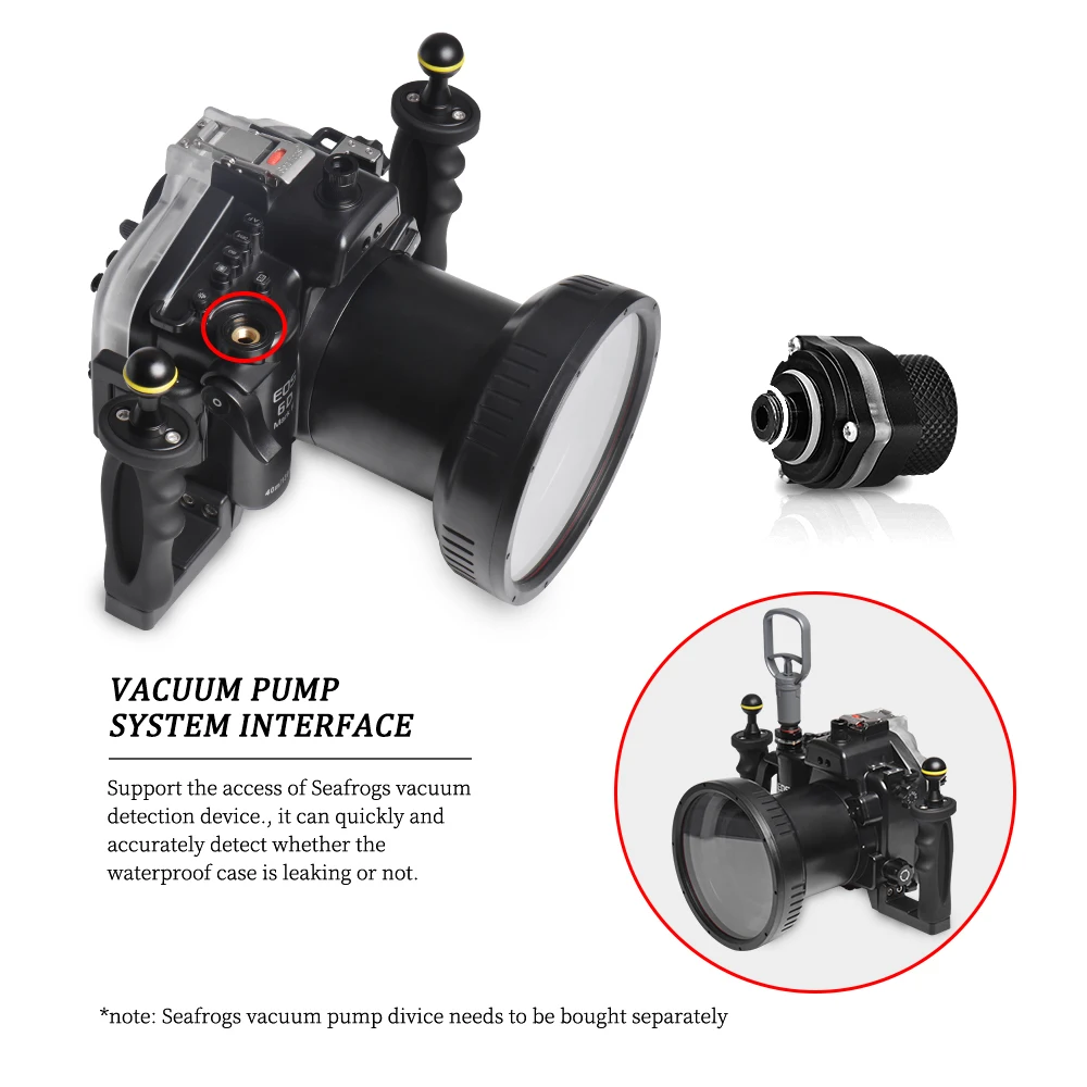 Professional Diving Housing Case For Canon EOS 6D