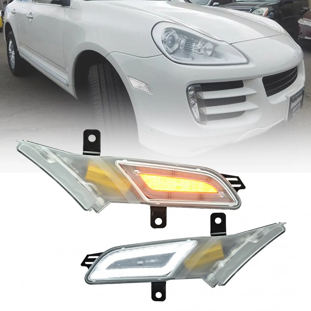 For Porsche 967 Gen Cayenne 2006 2010 Led Amber Side Marker Turn Signal