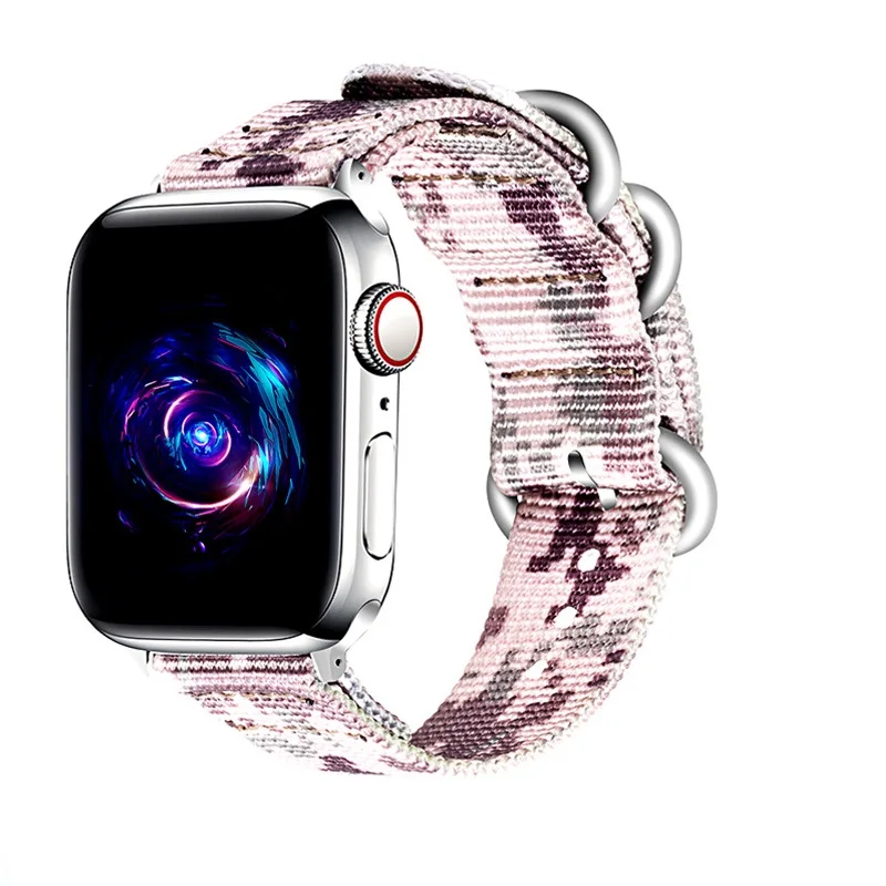 44 мм, 40 мм, ремешок для часов, совместимый для apple watch, ремешок 3, 5, 4, ремешок для iWatch correas, 38 мм, 42 мм, ремень, нейлоновые браслеты, браслет - Цвет ремешка: 3