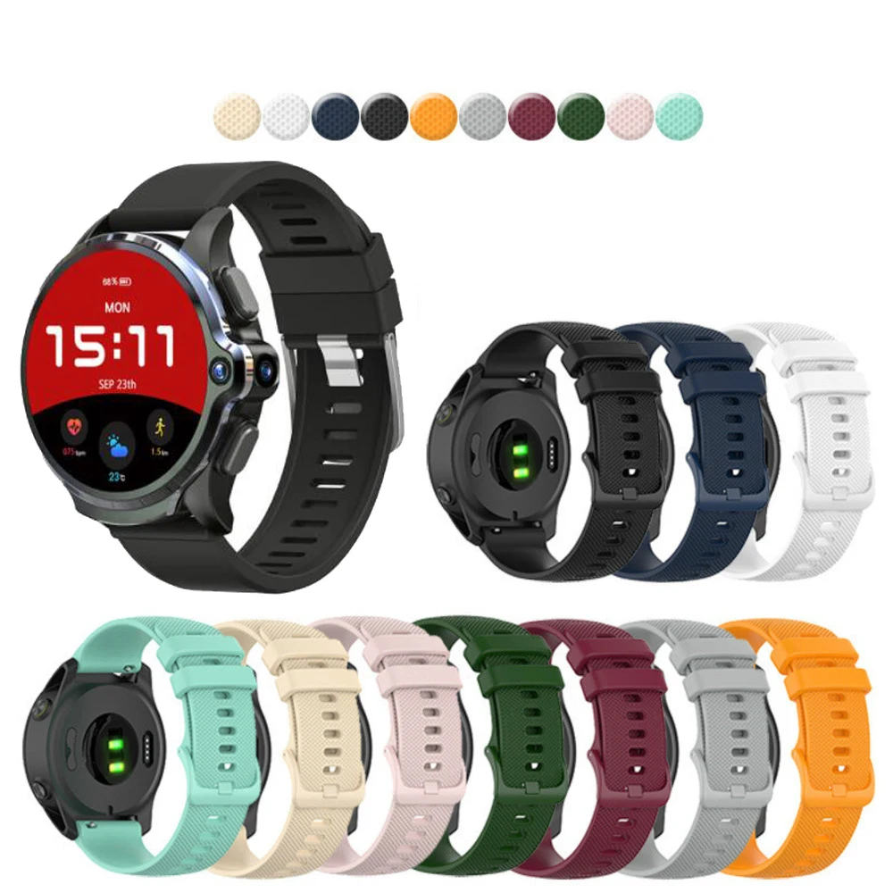 

High Quality Smart Watch Elastic Soft Silicone WatchBand For KOSPET Prime Durable Waterproof Replacement Sport Strap Wrist