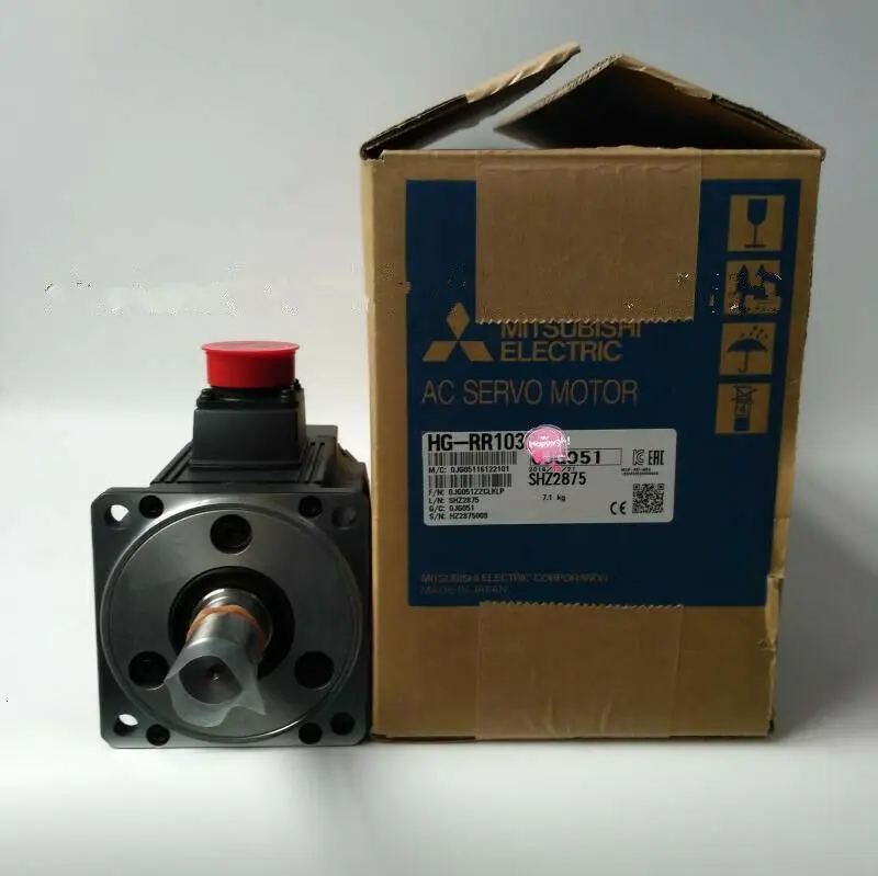 1 шт. Mitsubishi HG-RR103 серводвигатель переменного тока HGRR103