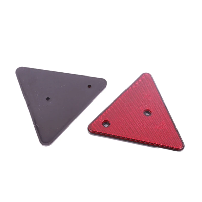 CVP 1 PC Triangle Reflector Trailer Light Lamp RV Parts RED Camper Accessories Caravan Components