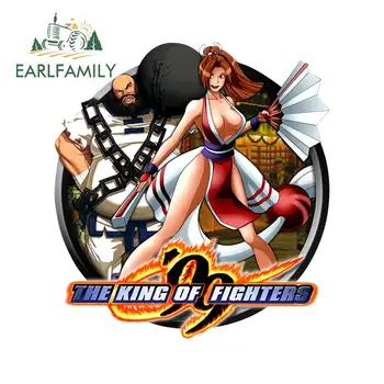 

EARLFAMILY 13cm x 12.2cm for King of Fighters Motorcycle Decal Car Bumper Window Stickers Vinyl Material Waterproof Decoration