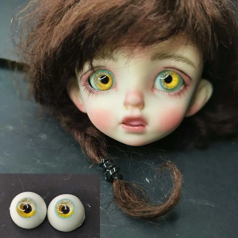 Bjd eyes 12 мм глаза из смолы bjd кукольные глаза 8 видов bjd eyes 1/6 куклы napi carol aod dod msd куклы аксессуары ручной работы diy игрушка
