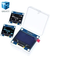 4pin 1.3 oled módulo branco/azul cor 128x64 1.3 polegada oled lcd display led módulo 1.3