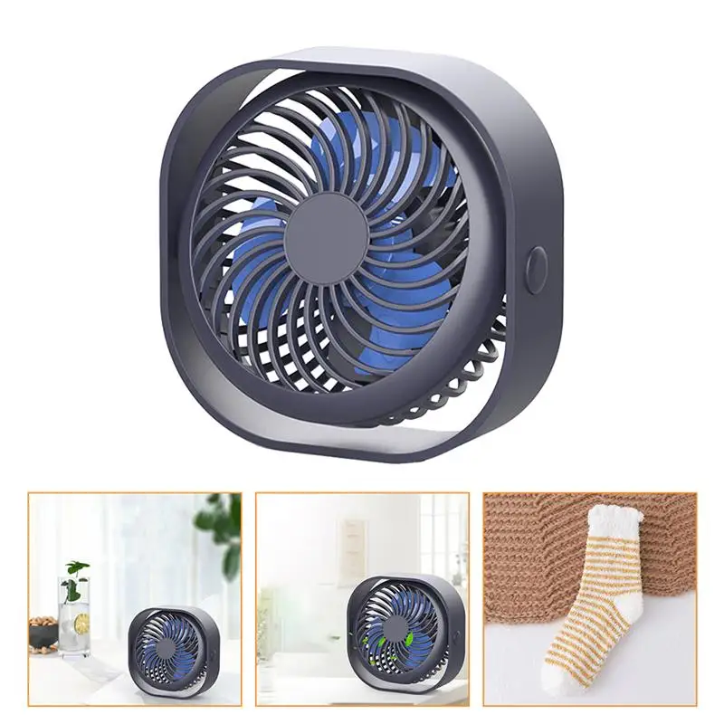 Mini Portable Small Fan Quiet Rechargeable Office Desktop Fan ciudaddelmaizslp.gob.mx