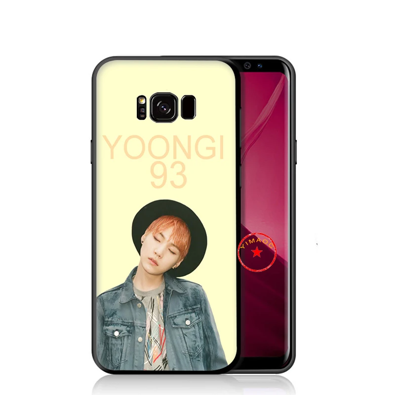 Мягкий силиконовый чехол Suga K Pop Min Yoongi K Pop для телефона samsung Galaxy A9 A8 A7 A6 Plus A5 A3 J6 - Цвет: 11