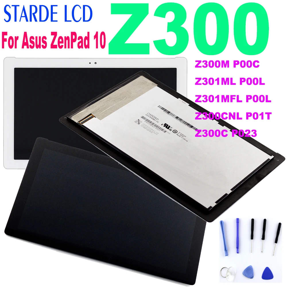 ЖК-дисплей 10 1 ''для Asus ZenPad Z300M P00C Z300CNL P01T Z301ML Z301MFL инструмент для ремонта