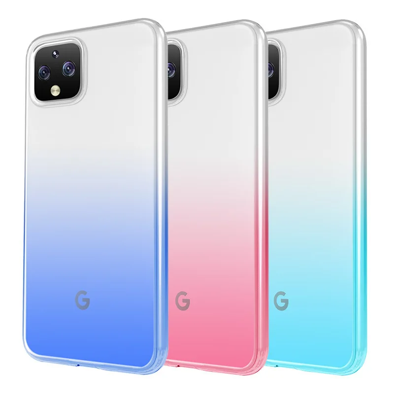Чехол для телефона с градиентом Google Pixel 4 4XL 3A XL мягкий силиконовый чехол из ТПУ