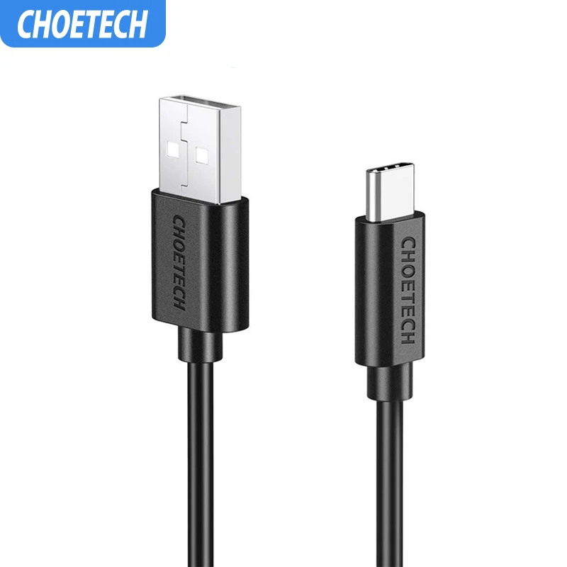 USB Type C кабель CHOETECH для быстрой зарядки Xiaomi Mi9 Redmi Note 7 Samsung Galaxy S9 синхронизации