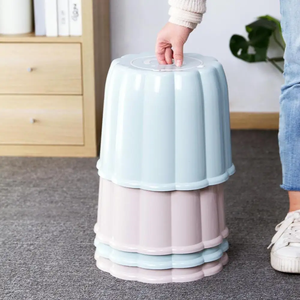 Round Cartoon Storage Stool Home Living Room Adult Shoe Bench Children Plastic Pad Small Bench Stool Round Cartoon Storage Stool Home Living Room Adult Shoe Bench Children Plastic Pad Small Bench Stool