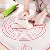 Silicone Baking Mat With Scale Rolling Dough Pad Kneading Dough Mat Non Stick Pastry Oven Liner Bakeware Cookie 60*40/40*30cm ► Photo 1/6