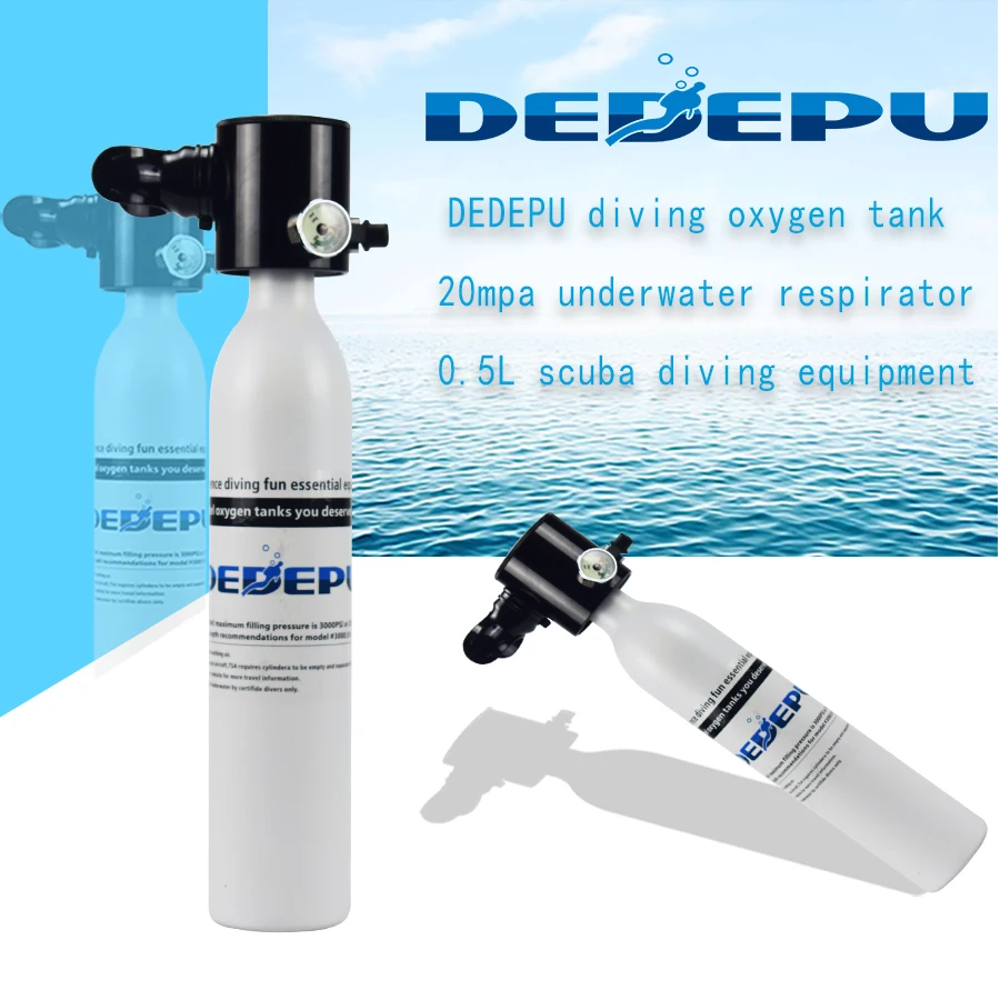 

DEDEPU diving oxygen tank 500ML mini diving emergency equipment swimming diving teaching equipment