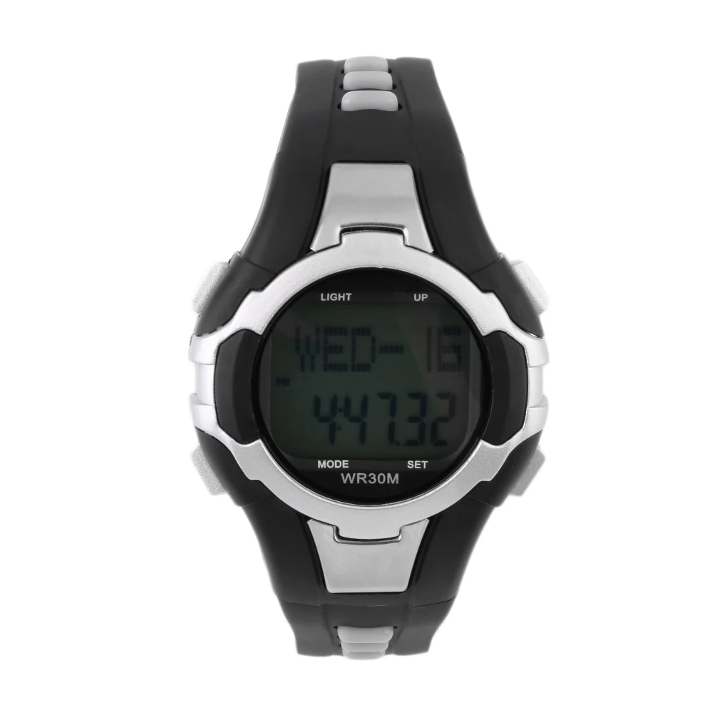 

Complete Calendar Man Watch s 30M water proof 3D pedometer Infrared Digital Heart Rate Men Sports Male watch Relogio Masculino