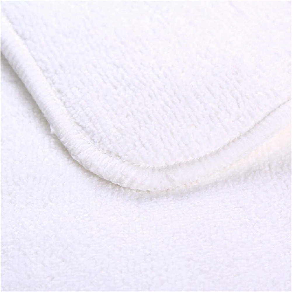 2pcs Microfiber Inserts Reusable Adult Cloth Diaper Nappies Super Soft Urine Collector for Teen Incontinence Changable 4 Layers