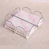 Napkin Paper Holder Iron Box Tissue Paper Holder Table Desktop Serviette Dispenser Sheet Paper Case Hotel Kitchen  Restaurant 1