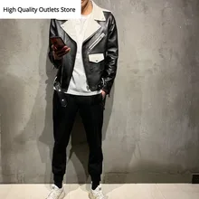 Мужская куртка из натуральной кожи, мужская куртка из натуральной кожи