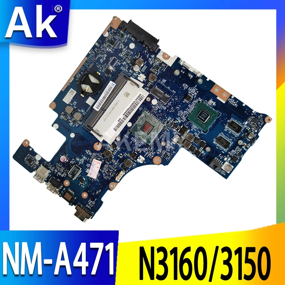 BMWC1 / BMWC2 NM-A471 материнская плата для Lenovo 300-15IBR ноутбука CPU N3160 3150 GT920M 1G DDR3 100% тестовая