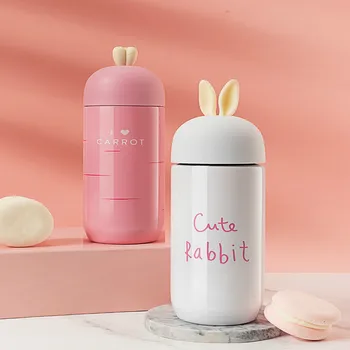 

304Stainless Steel Water bottle Birthday Gift Stainless Steel Cup for Female thermos bottle insulated tumbler hot water thermos