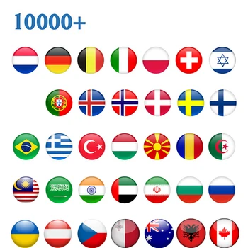 

Global TV Europe Poland Arabic Israel EX-YU Czech Belgium Sweden Norway MK Brazil Android box support IP TV M3U no app included