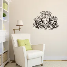 GB539 Indian Style Statue Waterproof Removable Wall Stickers Living Room Bedroom Self-Adhesive Paper EBay Foreign Trade