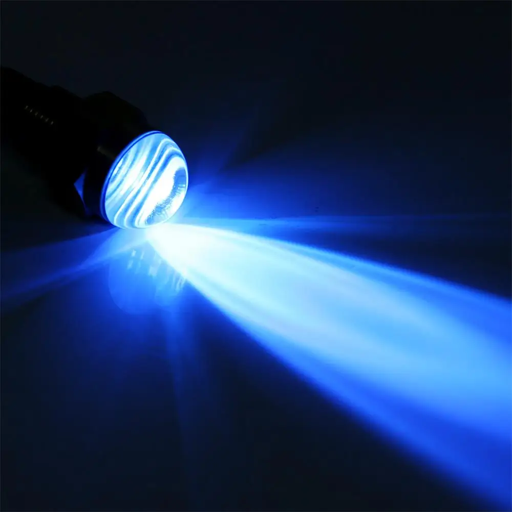 

Marine Boat 12V Brass Glass Blue LED Underwater Light Lamp Drain Plug1/2" NPT Yacht Accessory